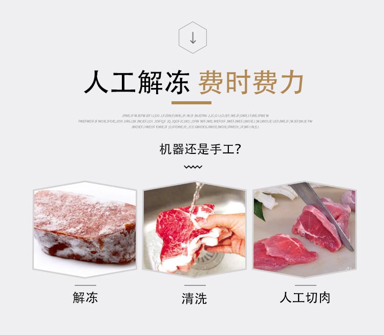 大型商用冻肉刨肉机砍牛油机刨整版冷冻肉片机器生产厂家(图5) 大型商用冻肉刨肉机砍牛油机刨整版冷冻肉片机器生产厂家(图5)