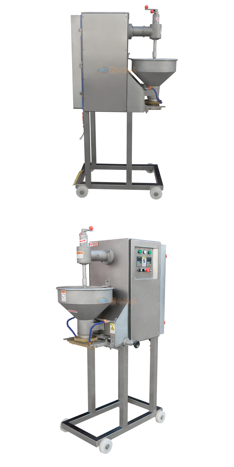 山东江苏河北狮子头成型机四喜丸子加工机变频成型大肉丸机(图9)