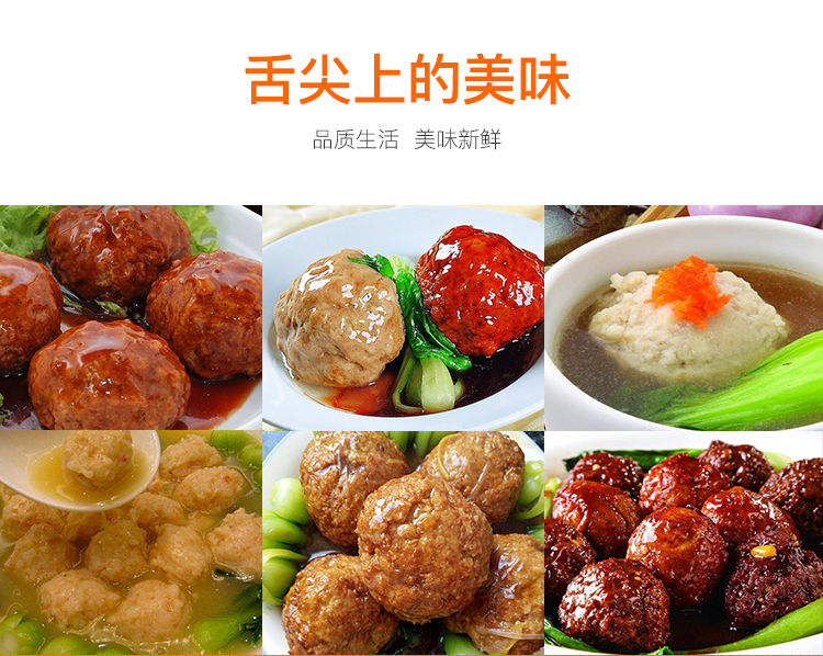 山东江苏河北狮子头成型机四喜丸子加工机变频成型大肉丸机(图10)